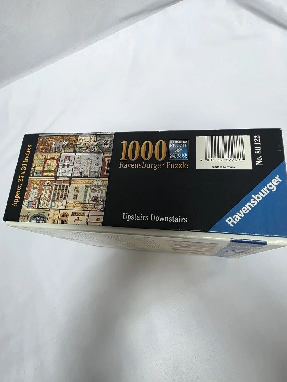 Ravensburger Upstairs Downstairs 1000 Piece Puzzle Art Poulin 80 122